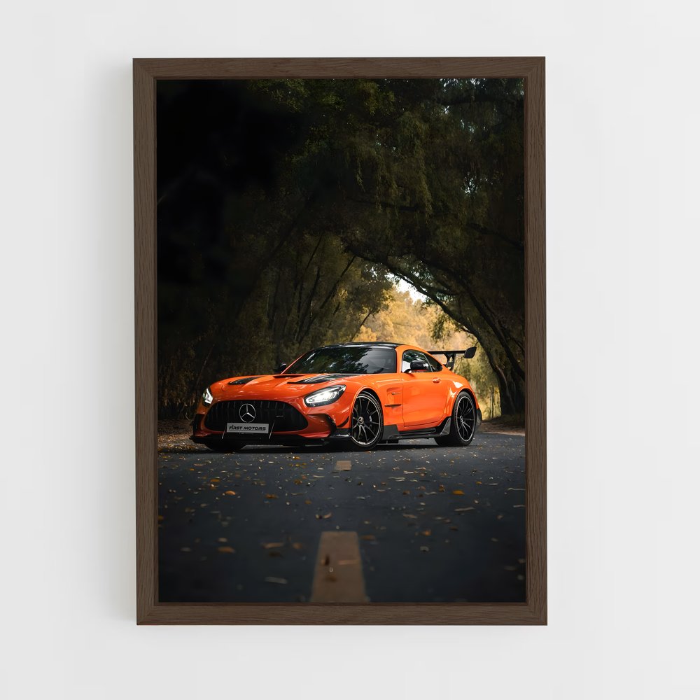 Poster GT AMG raffiné – affiche Mercedes (vue 5)